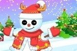 Bonhomme de neige de Noël Bonhomme de neige de Noël