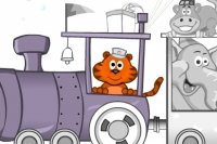 Coloriage Tchou tchou animaux Coloriage Tchou tchou animaux
