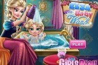 Elsa Bébé Au bain Elsa Bébé Au bain