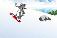 Faire du snowboard avec Tom Faire du snowboard avec Tom