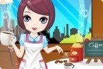 Jeune fille au café 2 Jeune fille au café 2
