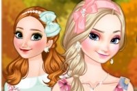 Les Sœurs Frozen Mode d'Automne Les Sœurs Frozen Mode d'Automne