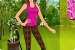 Maquiller la jeune fille au golf Maquiller la jeune fille au golf