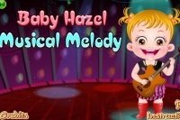 Bébé Hazel fait de la musique