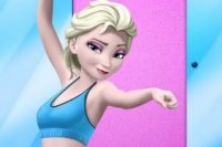 Séance d'exercices d'Elsa !